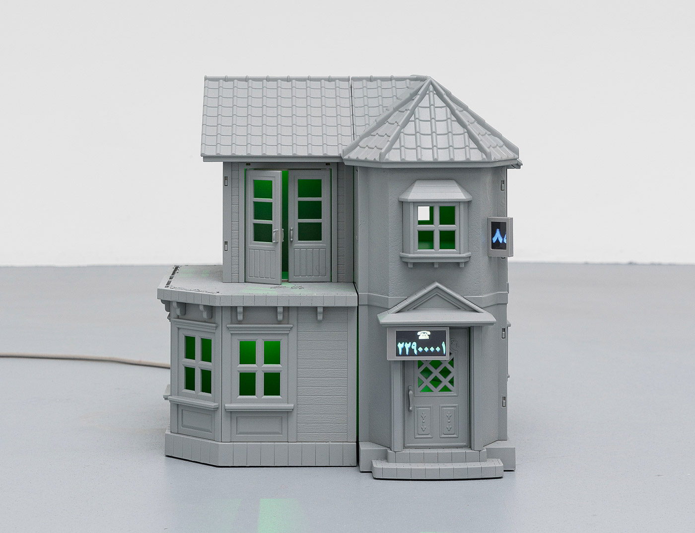 Arash Nassiri Untitled, 2024, Mixed Media (Lcd Screen, Led Lamps, Custom Software, 2 Video Loops), 60X23x35 Cm, Edition Of 2+1AP (5) CROPPED