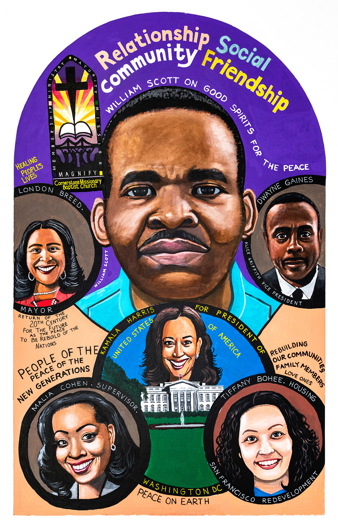 William Scott, Untitled, 2019, Courtesy Of The Artist And Creative Growth