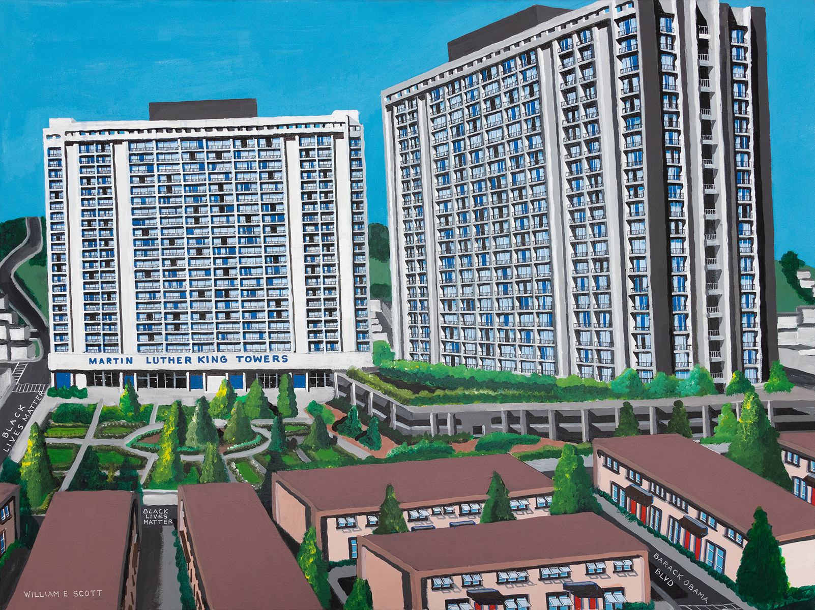 William Scott, Untitled, 2014. Courtesy Of The Artist And Creative Growth.Jpg