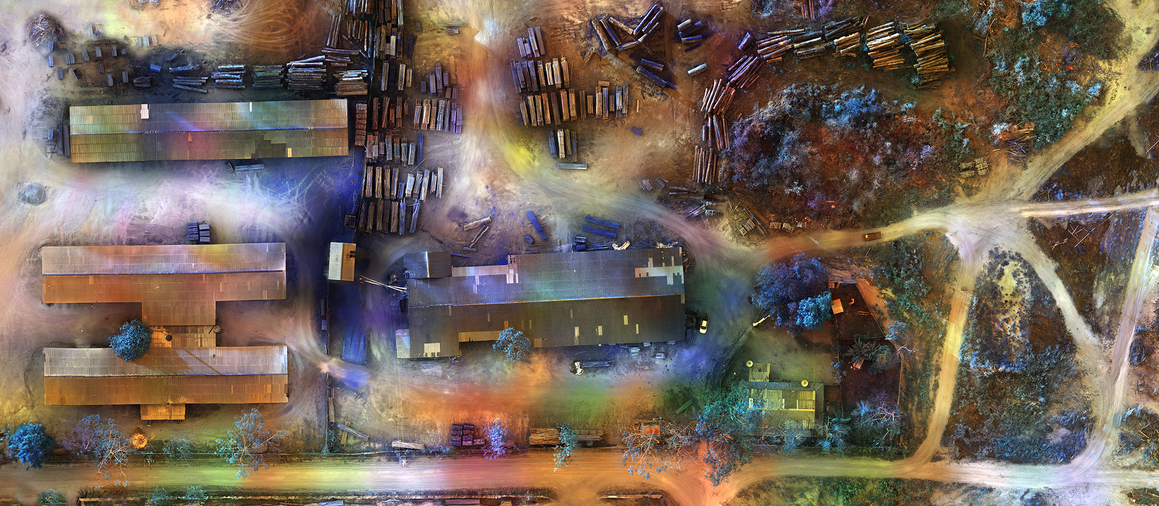 18. Sawmill, Jaci Parana, State Of Rondonia, Brazil