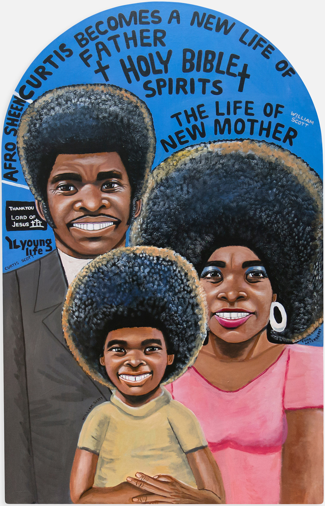 William Scott, Untitled, 2016. Courtesy Of The Artist And Creative Growth Copy