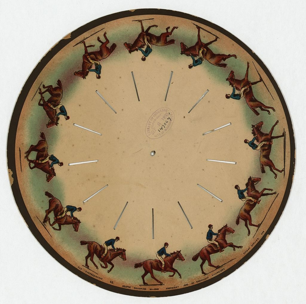 The Zoopraxiscope Horse Gallopin Wikicommons