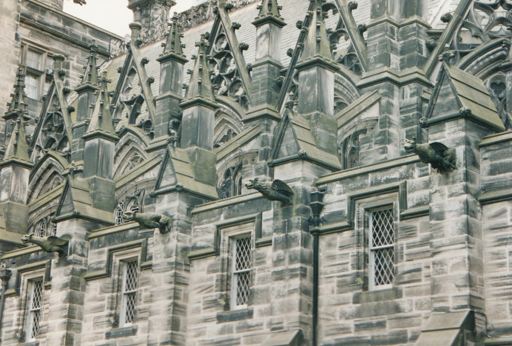 Fettes College Chapel Detail Architecture By David Bryce