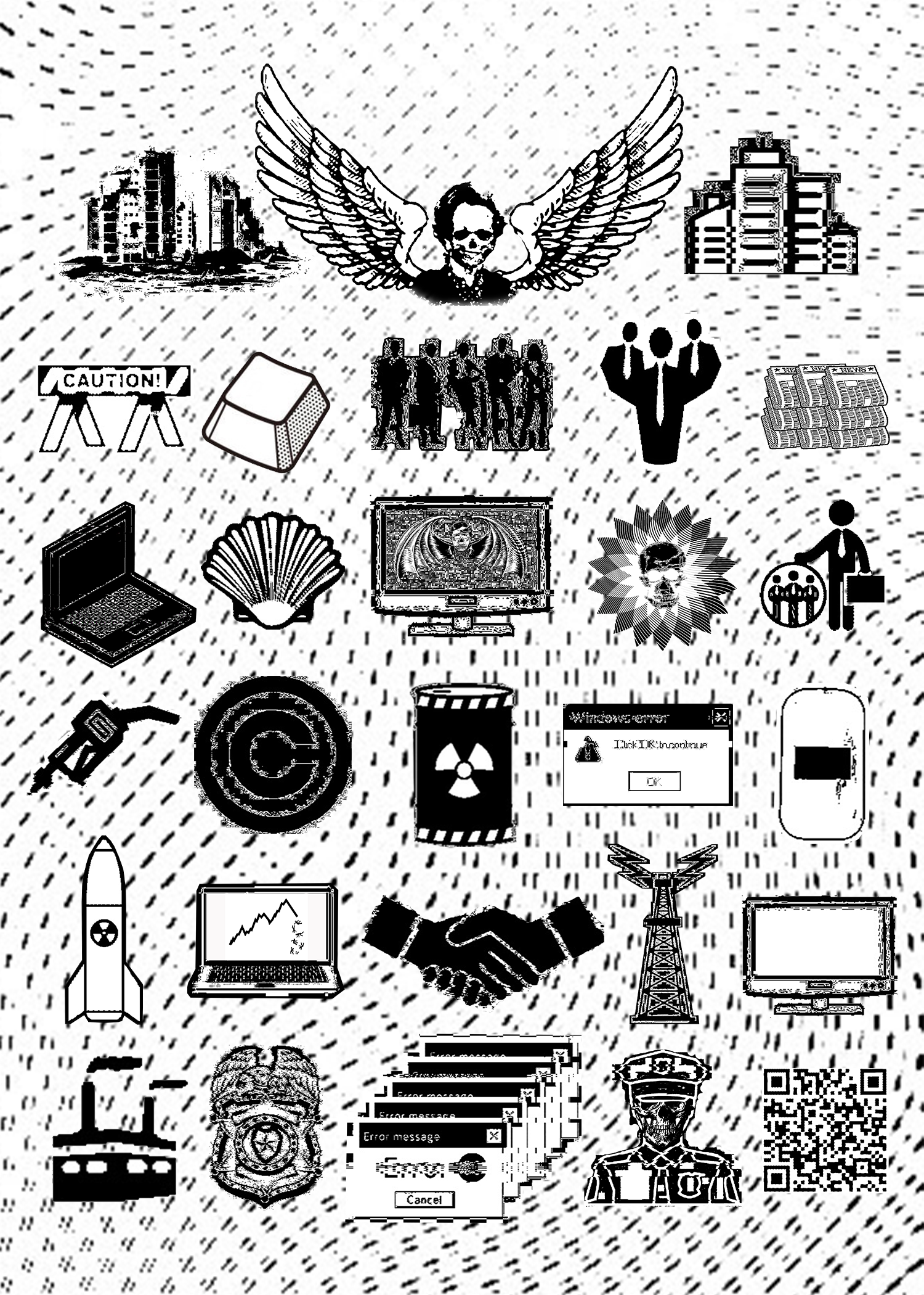 SPRITES PRINT BACKGROUND